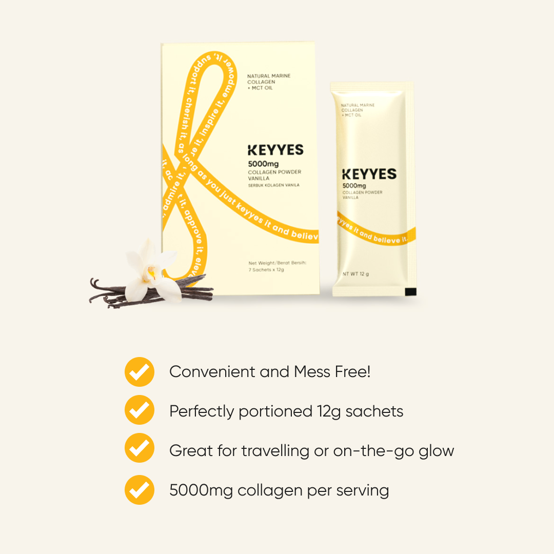 [EARLY BIRD] 5000mg Collagen with MCT Oil, Sachet Boxes