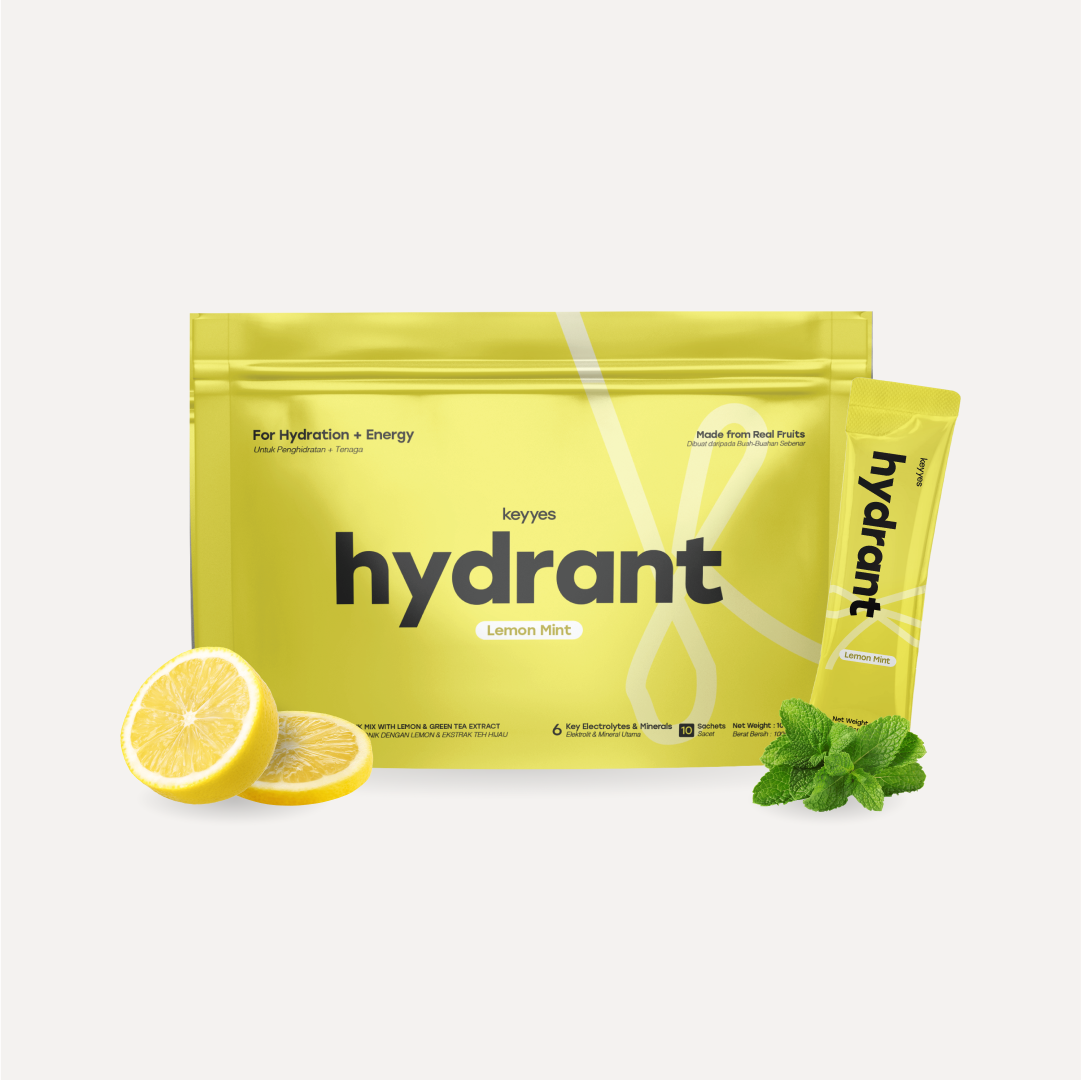 NEW hydrant Lemon Mint for Hydration + Energy