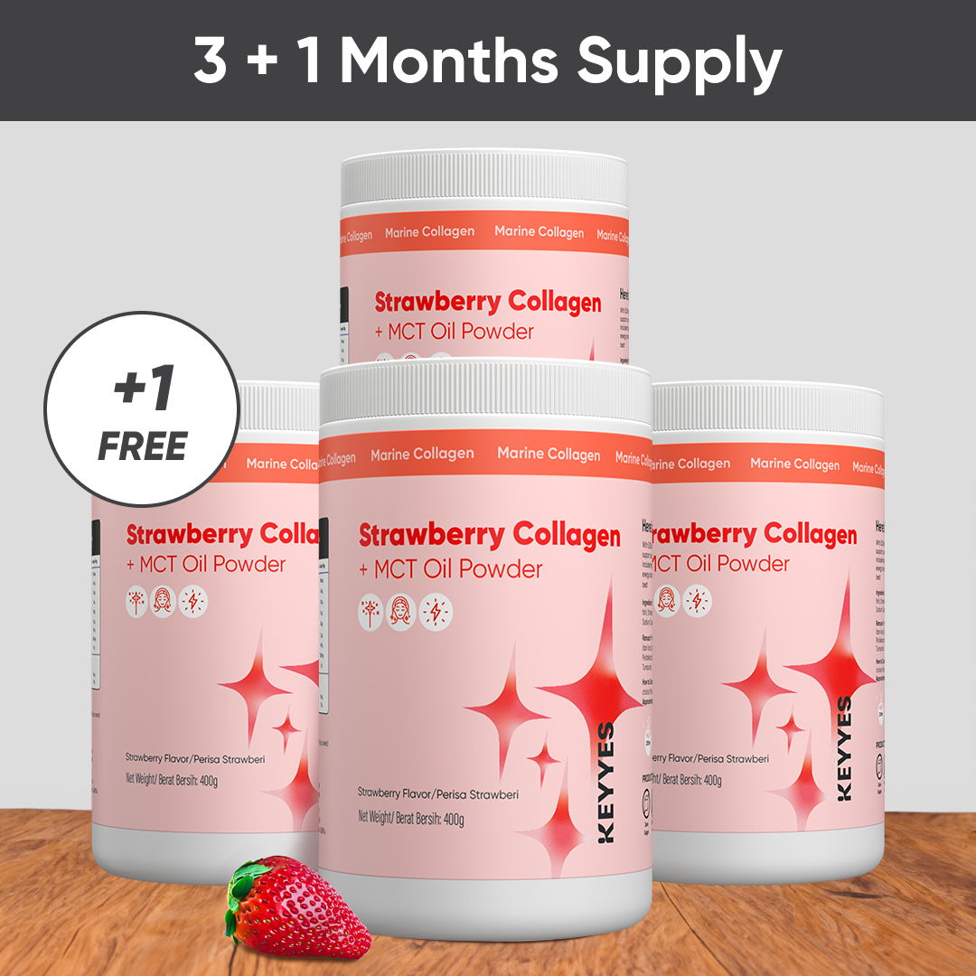 [Buy 3 Free 1] Strawberry Collagen Healthy Skin Glow