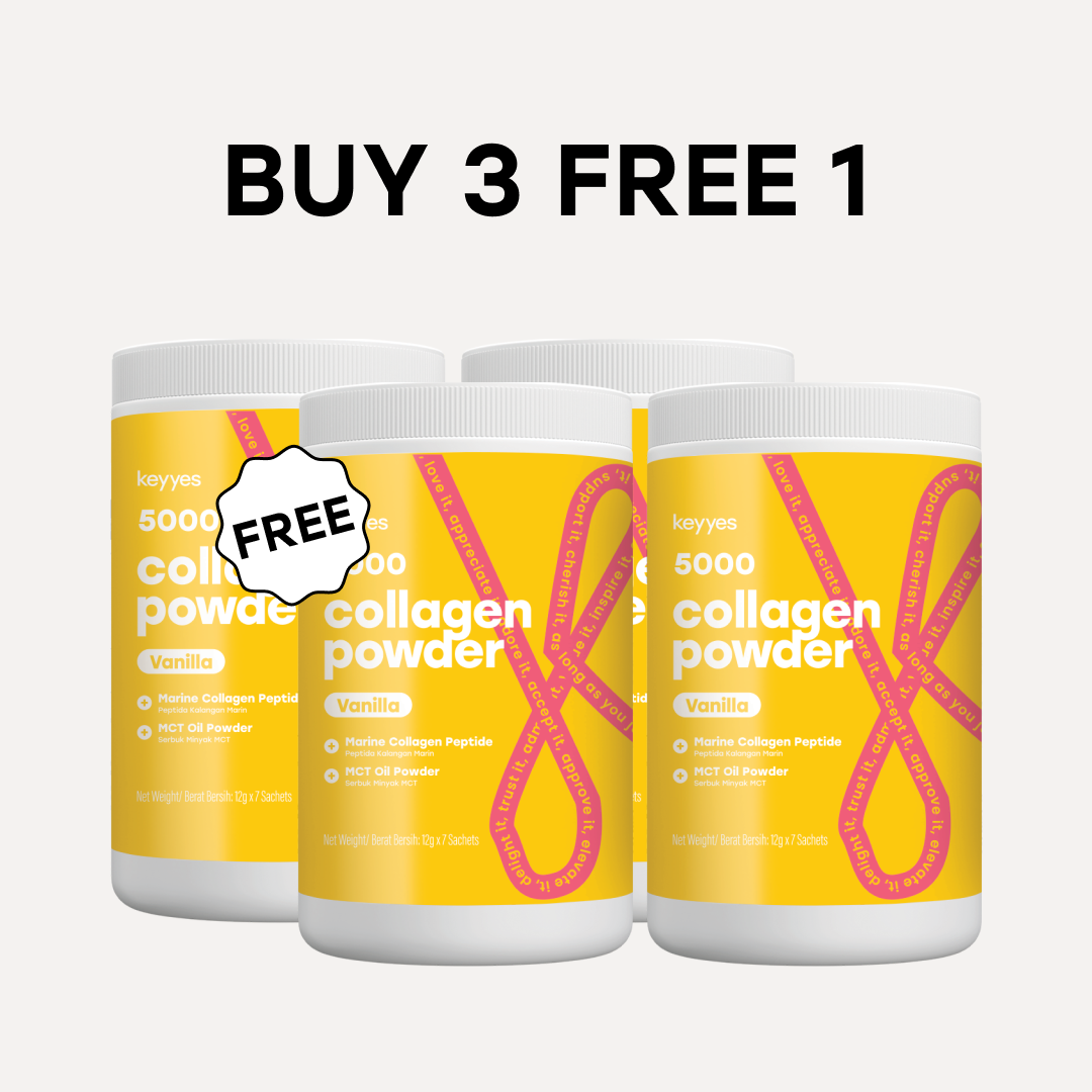 [Buy 3 Free 1] 5000mg Collagen with MCT Oil