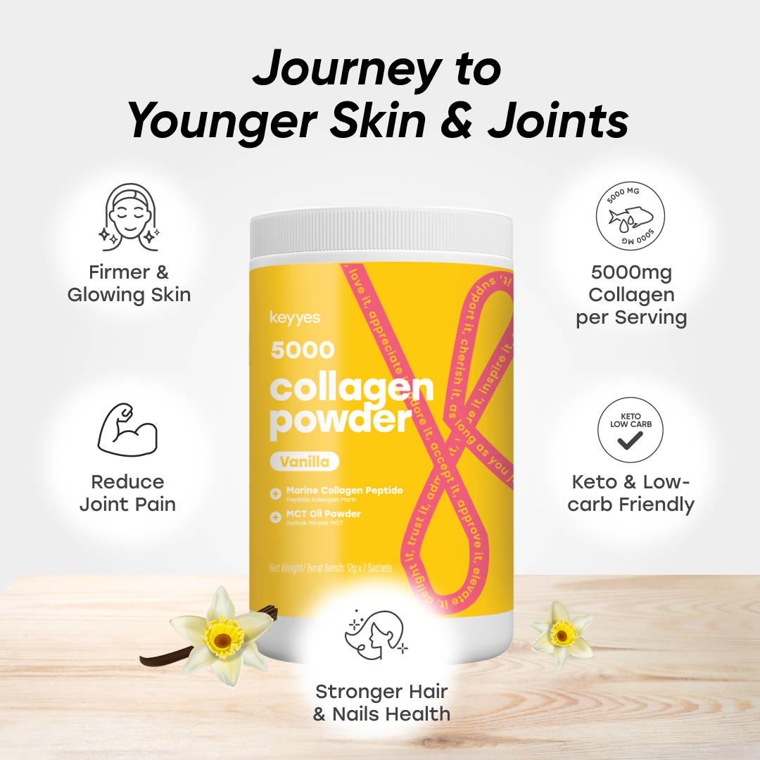 [Buy 3 Free 1] 5000mg Collagen with MCT Oil