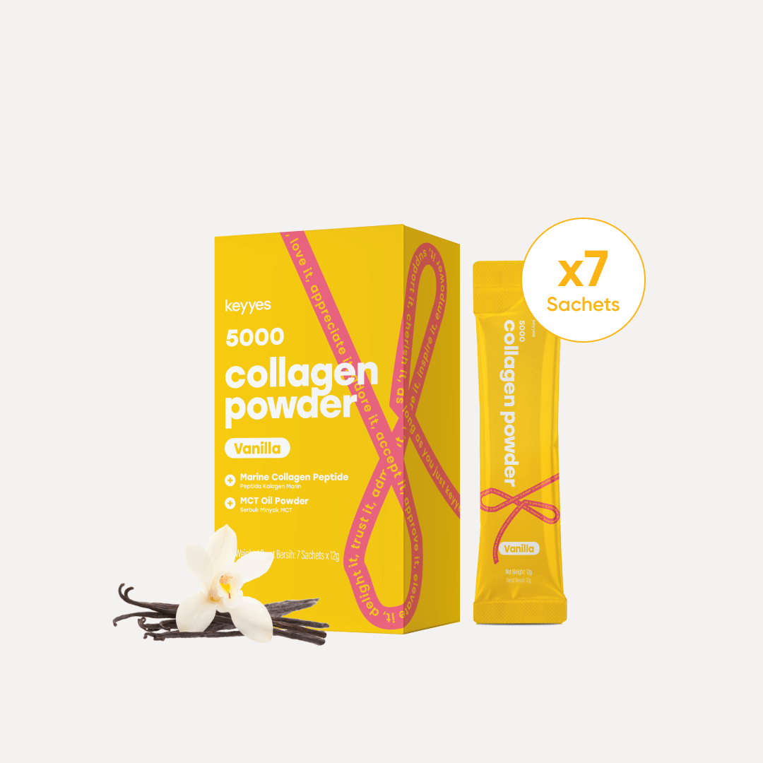 [7's/14's/28's] 5000mg Collagen with MCT Oil, Sachet Boxes