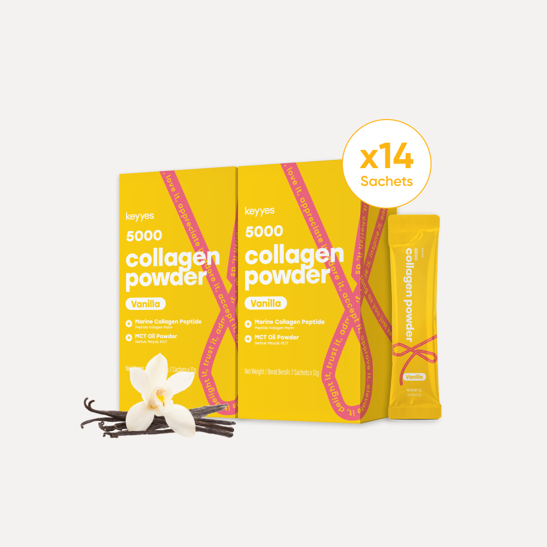 [7's/14's/28's] 5000mg Collagen with MCT Oil, Sachet Boxes